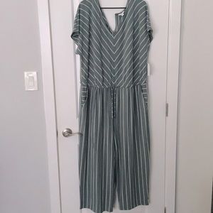 XXL Sonoma Striped Jumpsuit Romper